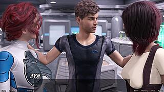 Elsie Explores Lesbian Desires in 3D Cartoon Stranded in Space 52