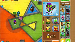 btd6 gameplay with anime hentai themes and popping balloons