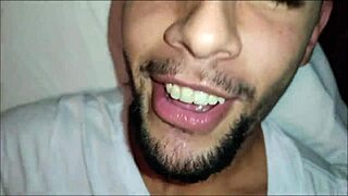 Raphael sucks and fucks big cock deepthroat