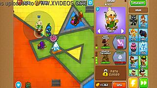 btd6 gameplay with anime hentai themes and popping balloons