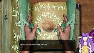 i'm saying hi to the girls in what a legend part 22 with big tits monster dikc sexy hentai boobs