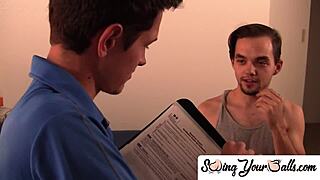 Twink Gets Vigorous Blowjob