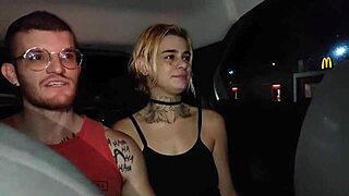 Couple Fucks Intensely in Uber