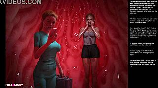 Μέγα μήλο μικρό 18+ χειρονομία επεισόδιο 32 αποκαλύπτει άγριο 3D καρτούν γαμήσι