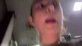 Squirting Hard and Masturbating Wildly in Public Gym.