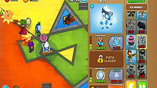 btd6 gameplay with anime hentai themes and popping balloons