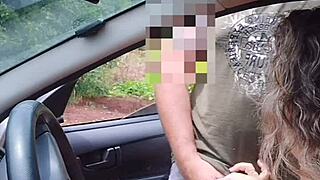 Naughty Bia flashes pussy and breasts on Brazilian street