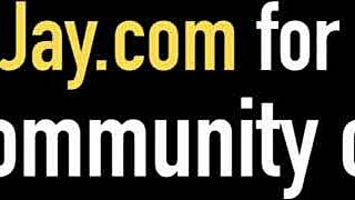 Wow! Blowjob Queen Sara Jay Mouth Fucks Lucky Cock & Swallows Cum!