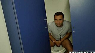 Hot NASTY gay BLOWJOB first time with troops