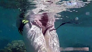 Public German Teen VeronikaVonk Flashes Big Boobs by Sea. So Bold and Kinky!