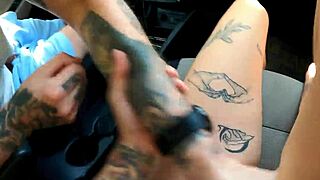 She Pays Taxi Driver with Wild Fucking and Cum in Mouth