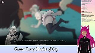 Wow, Vtuber Lewdneko Plays Furry Shades Of Gay Part 1!