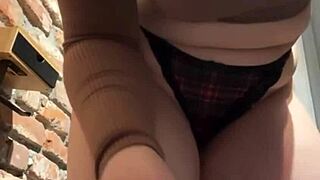 Anal Doggystyle Fucking And Squirting In Public Changing Room