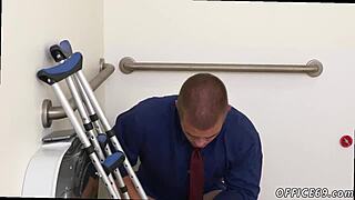 Gay sex in the woods during hr meeting.