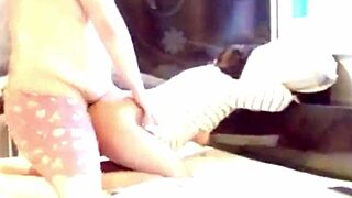 Putting me in doggy style to see my perfect curvy ass, nothing more delicious for this homemade Mexican husband