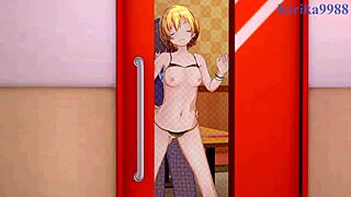 juri saijo and chiyoko sonoda in intense hentai creampie scene