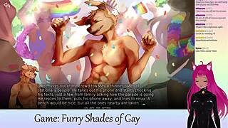 Wow, Vtuber Lewdneko Plays Furry Shades Of Gay Part 1!