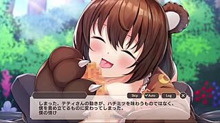 monster musume tdx fellatio scene with intriguing sucking.