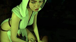 Watch 3d hentai princess leia tease with handjob joi?