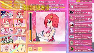 Magical Girl Clicker Gameplay Gallery