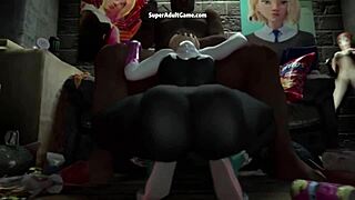 hey, wanna play spider woman sex game in 3d realistic uncensored action with me?
