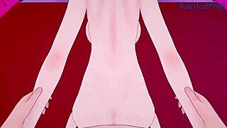 Intense Sex with Suguha Kirigaya in 3D Sword Art Online Hentai!