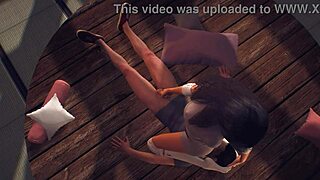 Femdom Face Sitting Dominates Yoga Class with Curvy Instructor in Tight Outfit