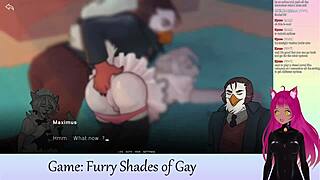 Wow, Vtuber Lewdneko Plays Furry Shades Of Gay Part 1!