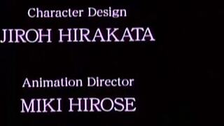 Petite blonde anime girl with glasses and big tits gets intensely fisted in hentai fantasy