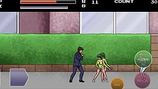 In this hentai, I’m banging every girl I meet on the street