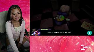 Big Tiddy Chiku Hunts Me in Fap Nights at Frennis Hentai Game Part 3