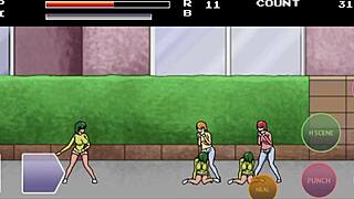 In this hentai, I’m banging every girl I meet on the street