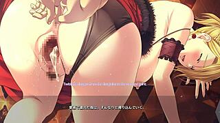 dungeon of regalias character9 scene2 intense battle with subtitles