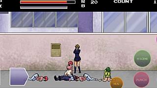 In this hentai, I’m banging every girl I meet on the street