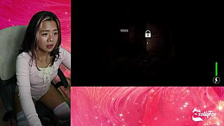 Big Tiddy Chiku Hunts Me in Fap Nights at Frennis Hentai Game Part 3