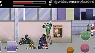 In this hentai, I’m banging every girl I meet on the street