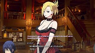 dungeon of regalias character9 scene2 intense battle with subtitles