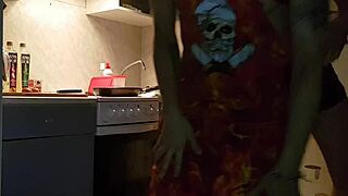 Jasper Prepares A Meal In The Kitchen