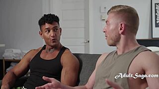Buff Friends Practice Mutual Masturbation For Life Prep - Kenzo Alvarez Matthew Ellis
