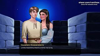 Virgin innocent girl gives first handjob in legend game