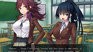 Commander babes episode 3: the babe gets her tits fucked hard in the bathroom. So intense!