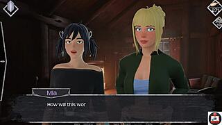 Big cock anime game with big tits and ass