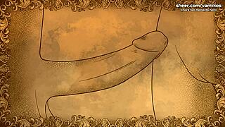 Virgin innocent girl gives first handjob in legend game