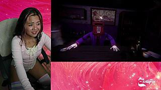 Big Tiddy Chiku Hunts Me in Fap Nights at Frennis Hentai Game Part 3