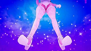 horny 3d novia dances for love in wild hentai action.