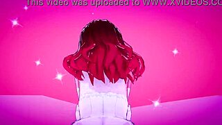 horny 3d novia dances for love in wild hentai action.