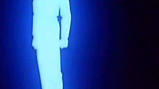 Petite blonde anime girl with glasses and big tits gets intensely fisted in hentai fantasy