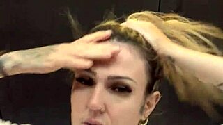 Why is this big woman so horny in the gym with her transparent shirt?