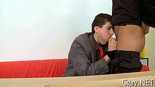 Amateur Gay Couple Explores Intimate Bedroom Moments