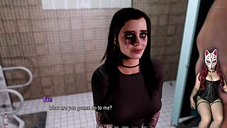 Tales from the deep eve 1 rough blowjob in public toilet